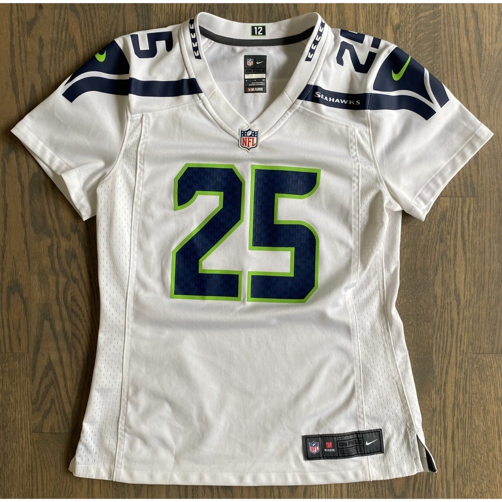 Seattle Seahawks Nike Richard Sherman Jersey Women Size Small On Field